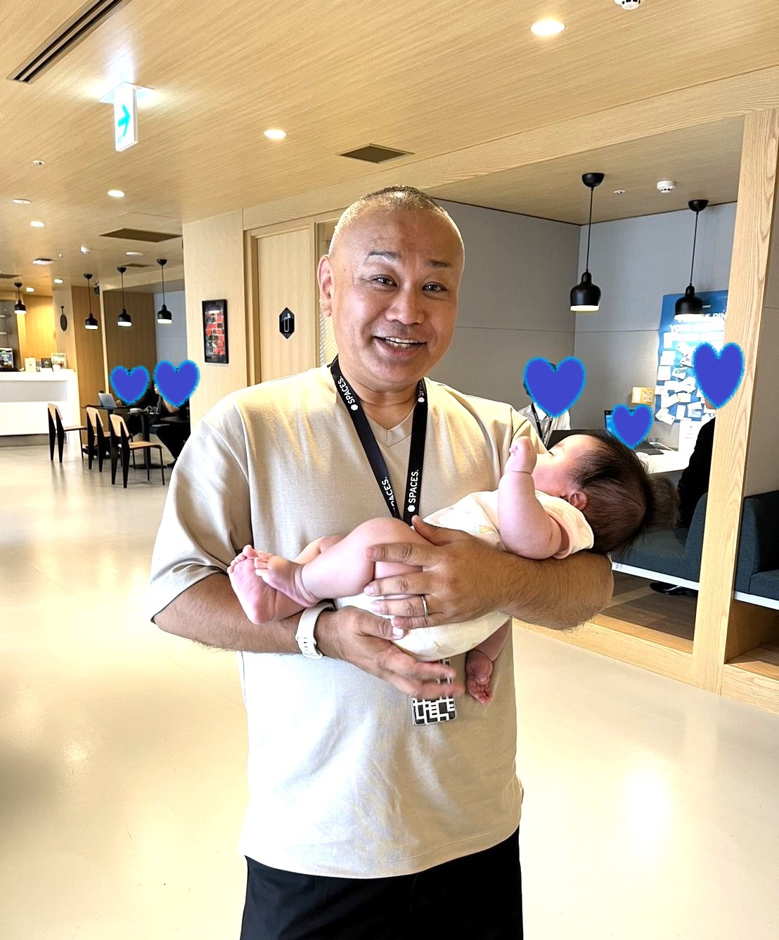 👶あかちゃん来社です～！！！孫5人目です！！！！！